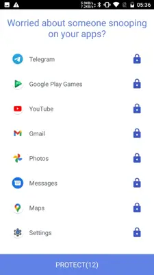 AppLock android App screenshot 7